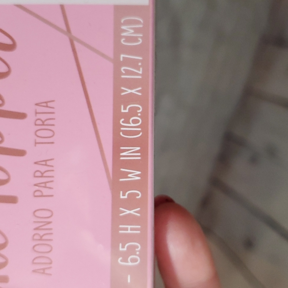 Future Mrs. Cake Topper - Picture 4 of 4